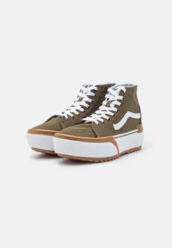 Vans Sk8-Hi Tapered Stacked - Sneakers Hoog - Dark Olive 10 Vans Sk8-Hi Tapered Stacked - Sneakers Hoog - Dark Olive -Vans Schoen 004c8d1d5bca43f293a276e05b99ec6d