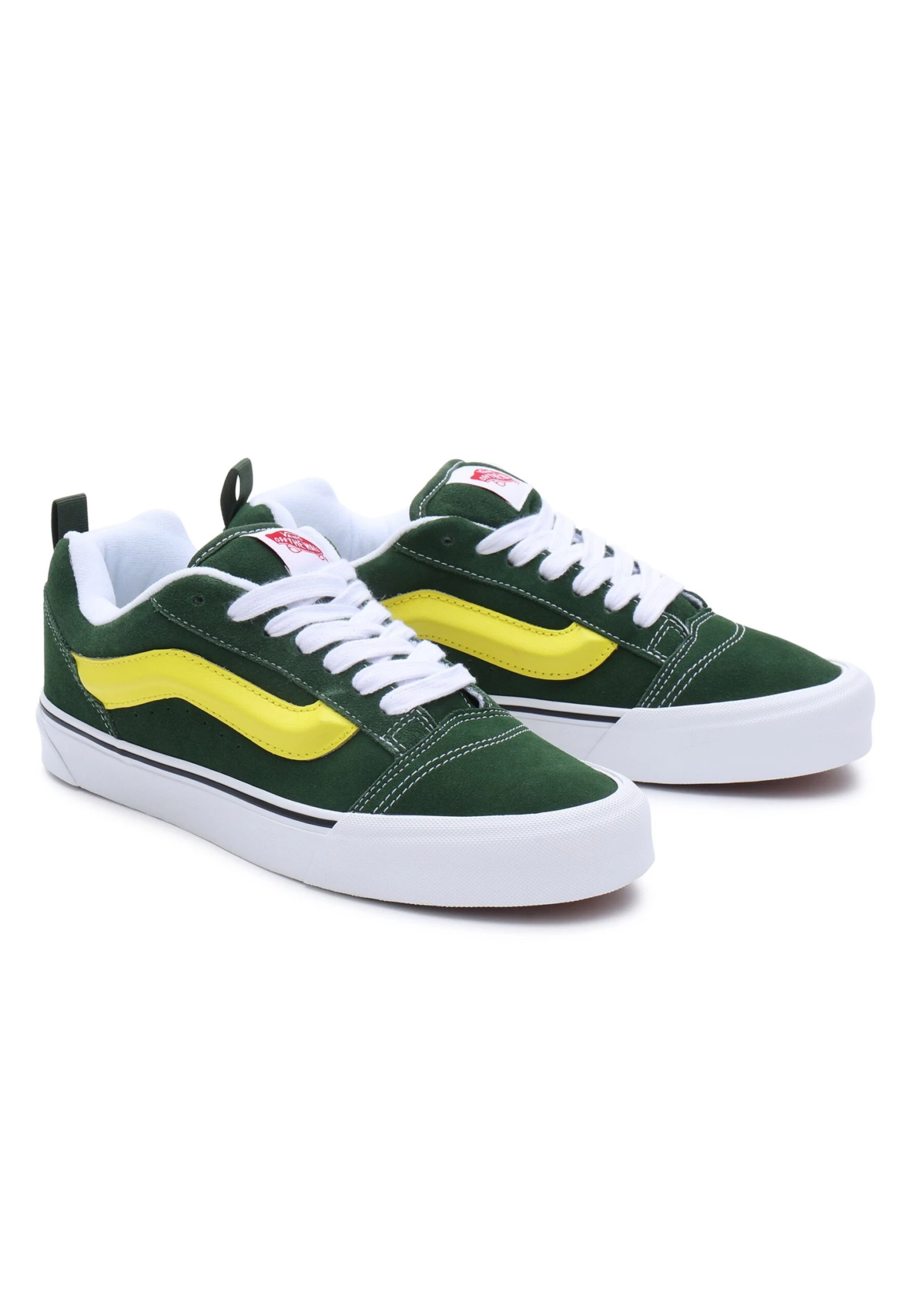 Vans Knu Skool Unisex - Skateschoenen - Green True White 4 Vans Knu Skool Unisex - Skateschoenen - Green True White - Afbeelding 2