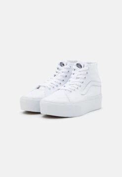 Vans Stackform - Sneakers Hoog - True White -Vans Schoen 04be5073119e43c09e08921c1289f97c