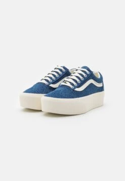 Vans Old Skool Stackform - Sneakers Laag - Denim Blue -Vans Schoen 06dbbad662934adda081e5ec5946bd6f