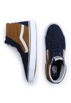 Vans Sk-Hi - Sneakers Hoog - Blue Brown 10 Vans Sk-Hi - Sneakers Hoog - Blue Brown -Vans Schoen 06e92a3972c74ee49b5b68087a040365