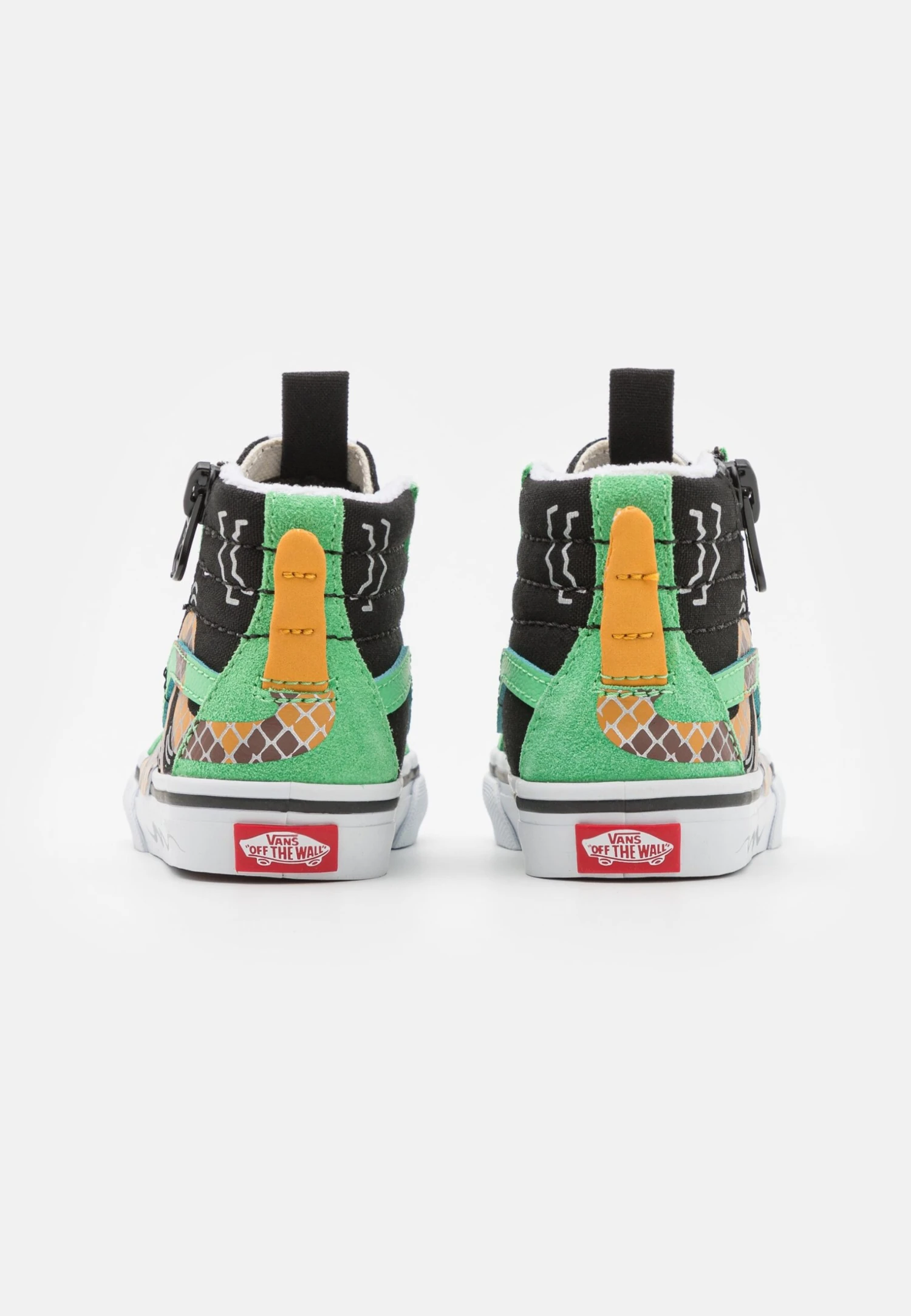 Vans Sk8-Hi Reissue Side Zip Unisex - Sneakers Hoog - Green/Black 5 Vans Sk8-Hi Reissue Side Zip Unisex - Sneakers Hoog - Green/Black - Afbeelding 3