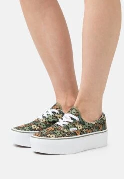 Vans Era Stackform - Sneakers Laag - Oliv/Weiß/Orange