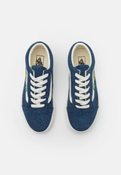 Vans Old Skool Unisex - Sneakers Laag - Blue -Vans Schoen 0f6e72b26bed46d88364b36537098f9f