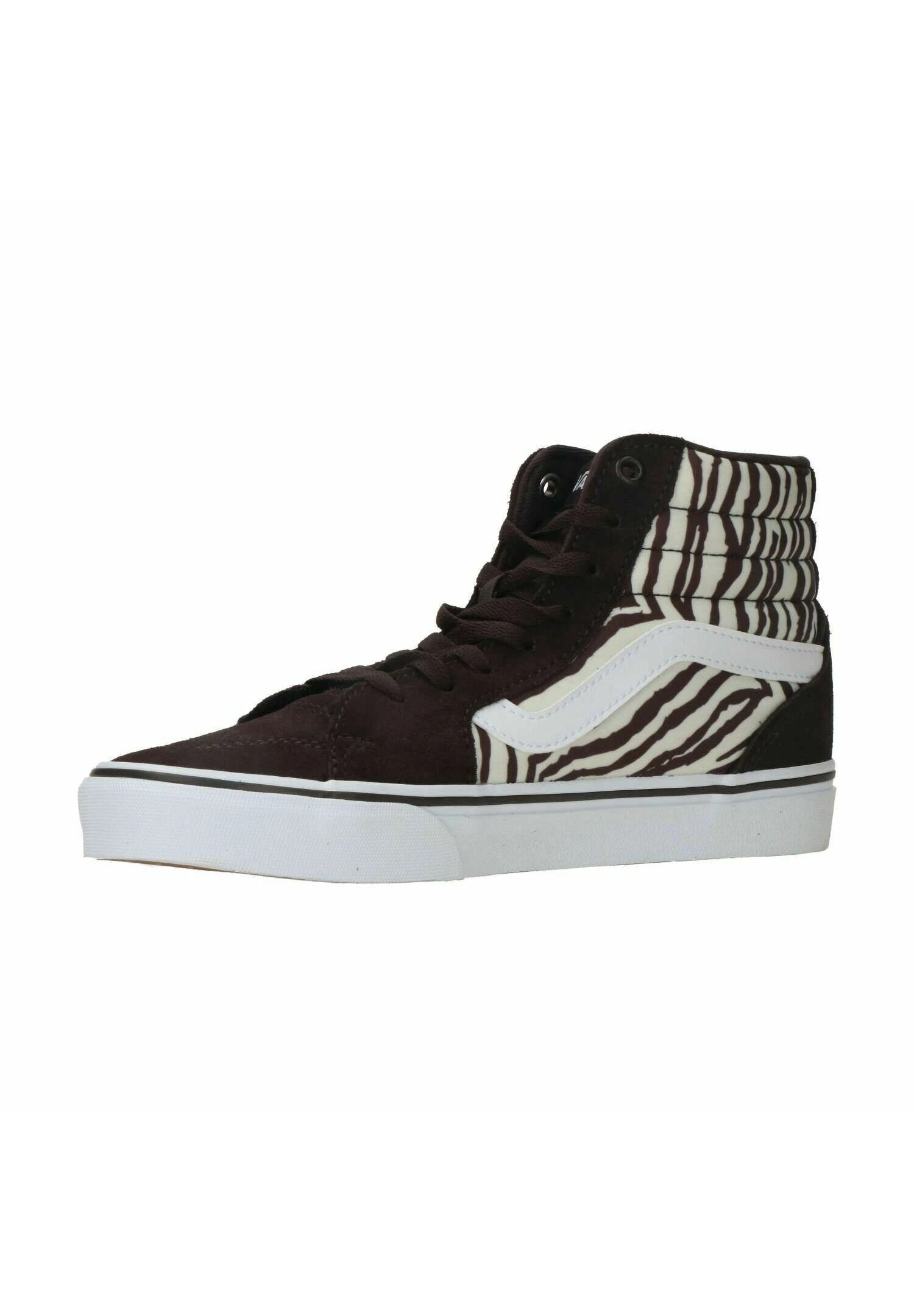 Vans Filmore Hi - Sneakers Hoog - Satin Tiger Brown White 4 Vans Filmore Hi - Sneakers Hoog - Satin Tiger Brown White - Afbeelding 2