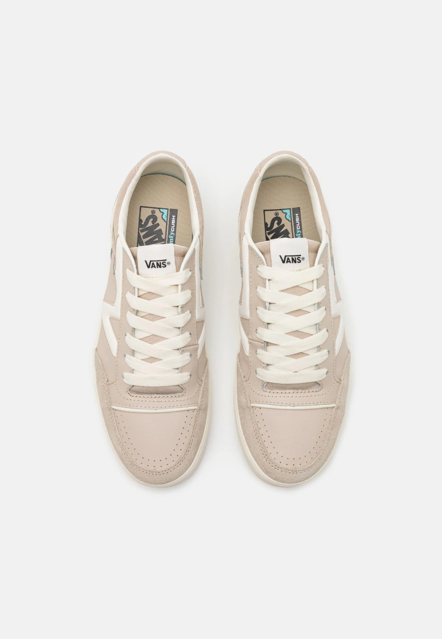 Vans Lowland Unisex - Sneakers Laag - Sand/White/Offwhite 6 Vans Lowland Unisex - Sneakers Laag - Sand/White/Offwhite - Afbeelding 4