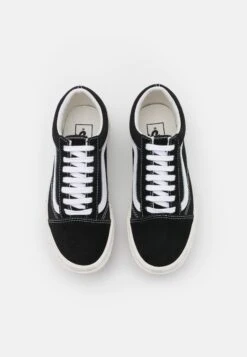 Vans Old Skool Stacked - Sneakers Laag - Black/Blanc -Vans Schoen 12edd5ff6a7848098ee1e9308cafb969