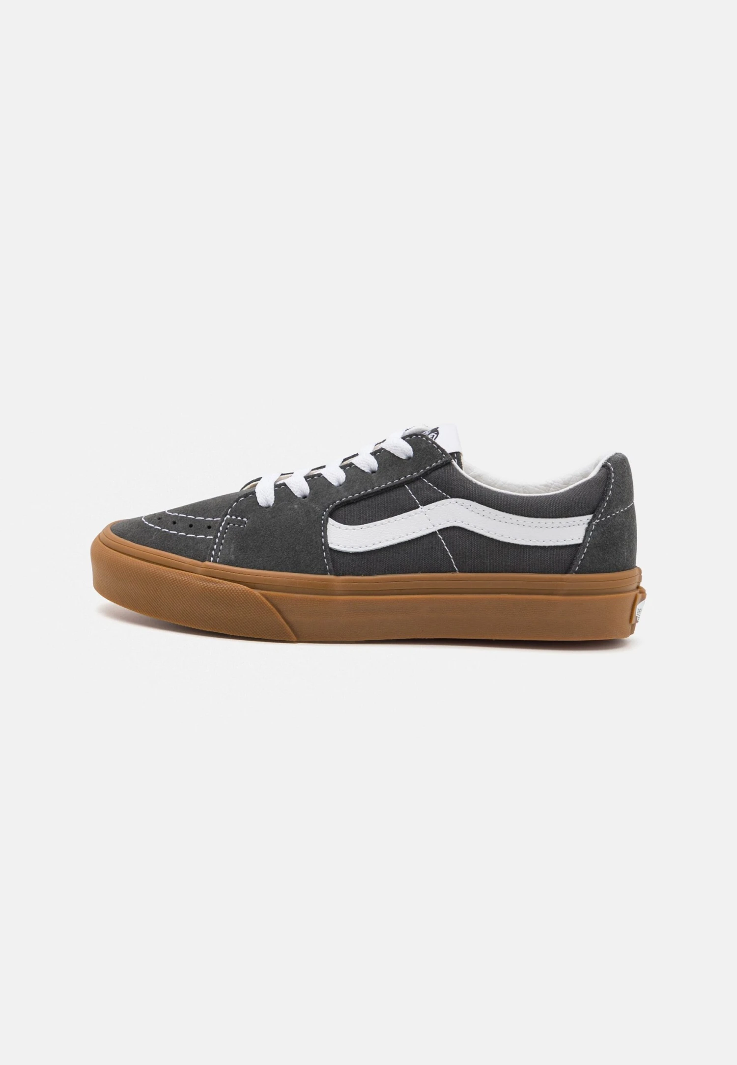 Vans Sk8-Low Unisex - Skateschoenen - Grey/True White 3 Vans Sk8-Low Unisex - Skateschoenen - Grey/True White