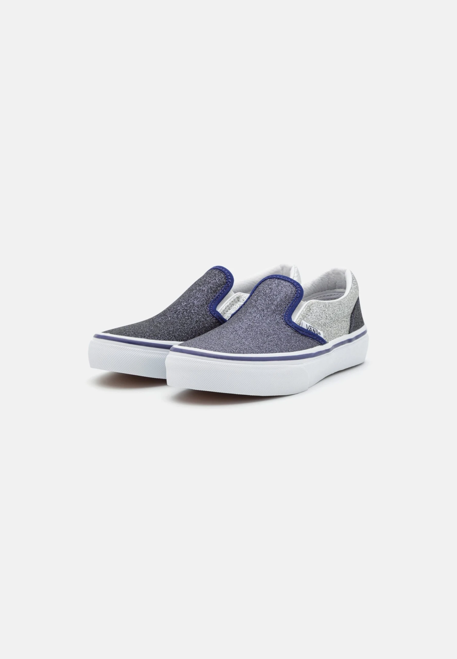 Vans Classic Slip-On Unisex - Instappers - Glitter/Silver/Navy 4 Vans Classic Slip-On Unisex - Instappers - Glitter/Silver/Navy - Afbeelding 2