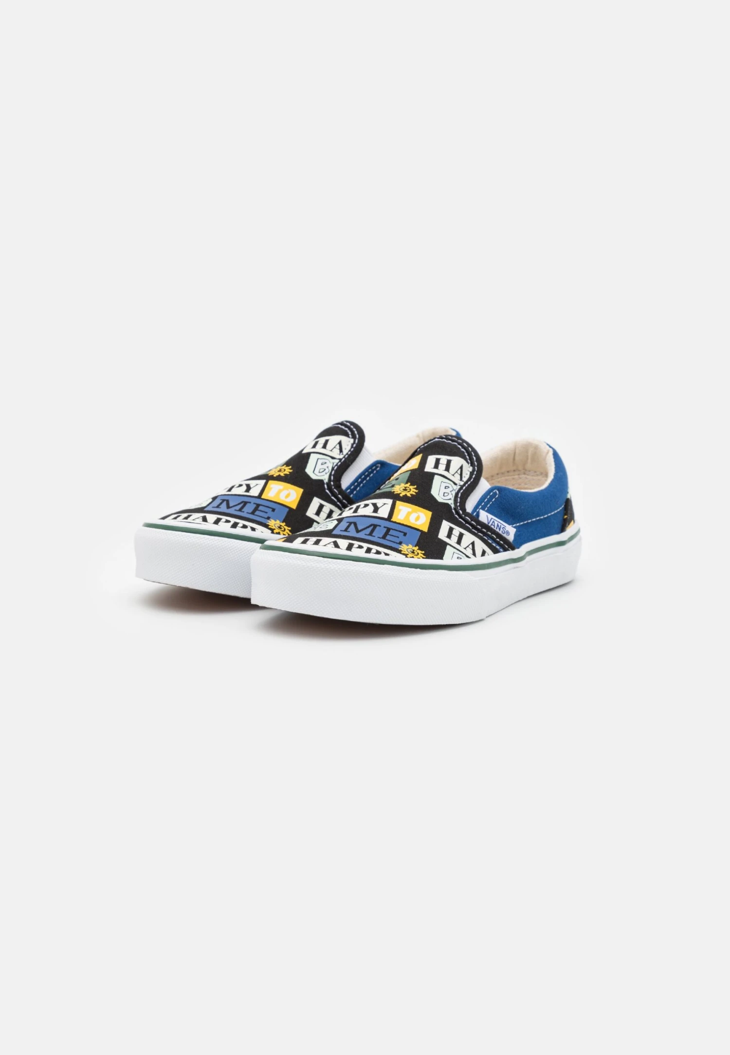 Vans Classic Slip-On Unisex - Instappers - Black/Multi-Coloured 4 Vans Classic Slip-On Unisex - Instappers - Black/Multi-Coloured - Afbeelding 2