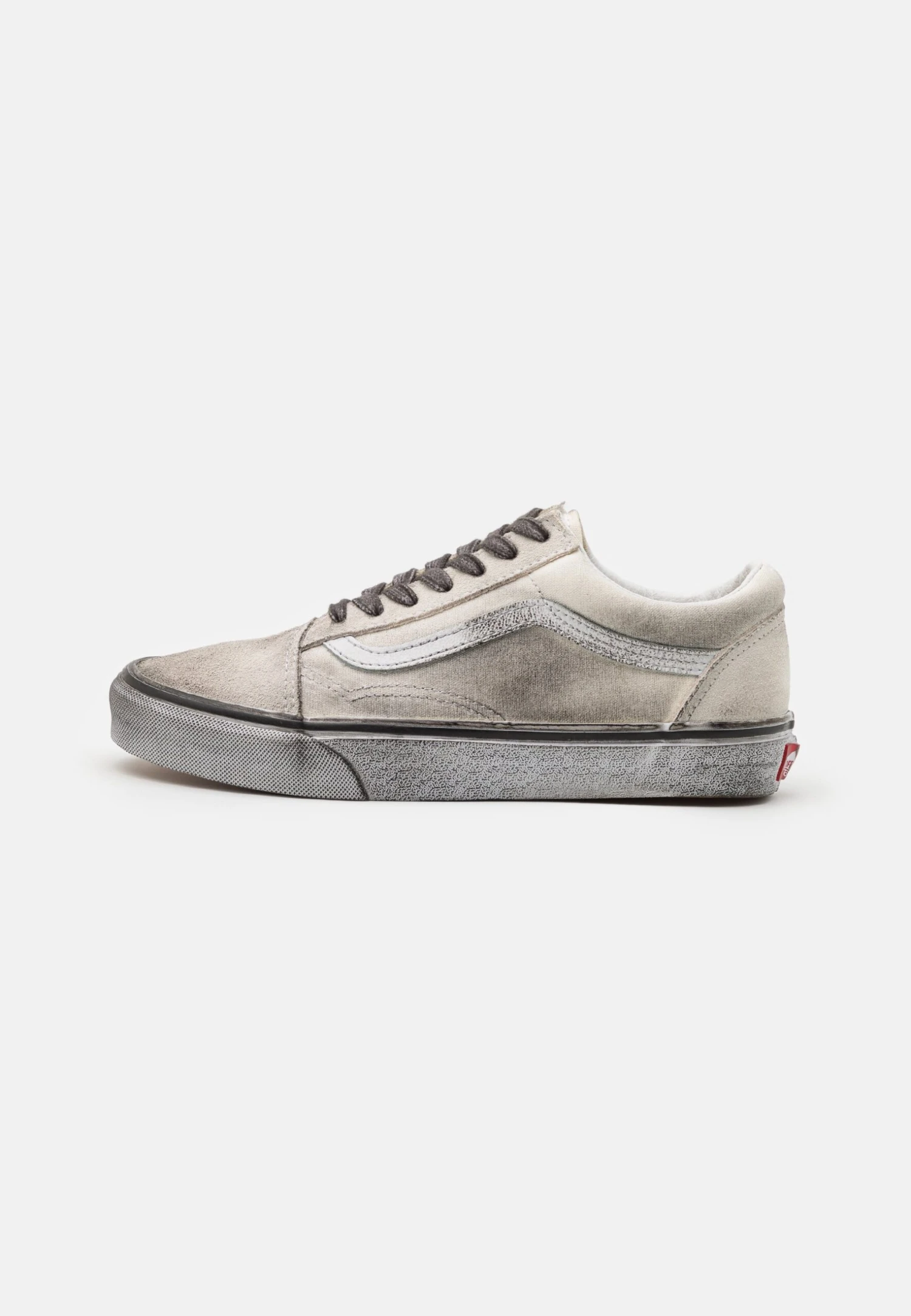 Vans Old Skool Unisex - Sneakers Laag - Stressed White/White 3 Vans Old Skool Unisex - Sneakers Laag - Stressed White/White