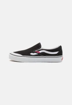 Vans Classic Slip-On Unisex - Sneakers Laag - Black/True White