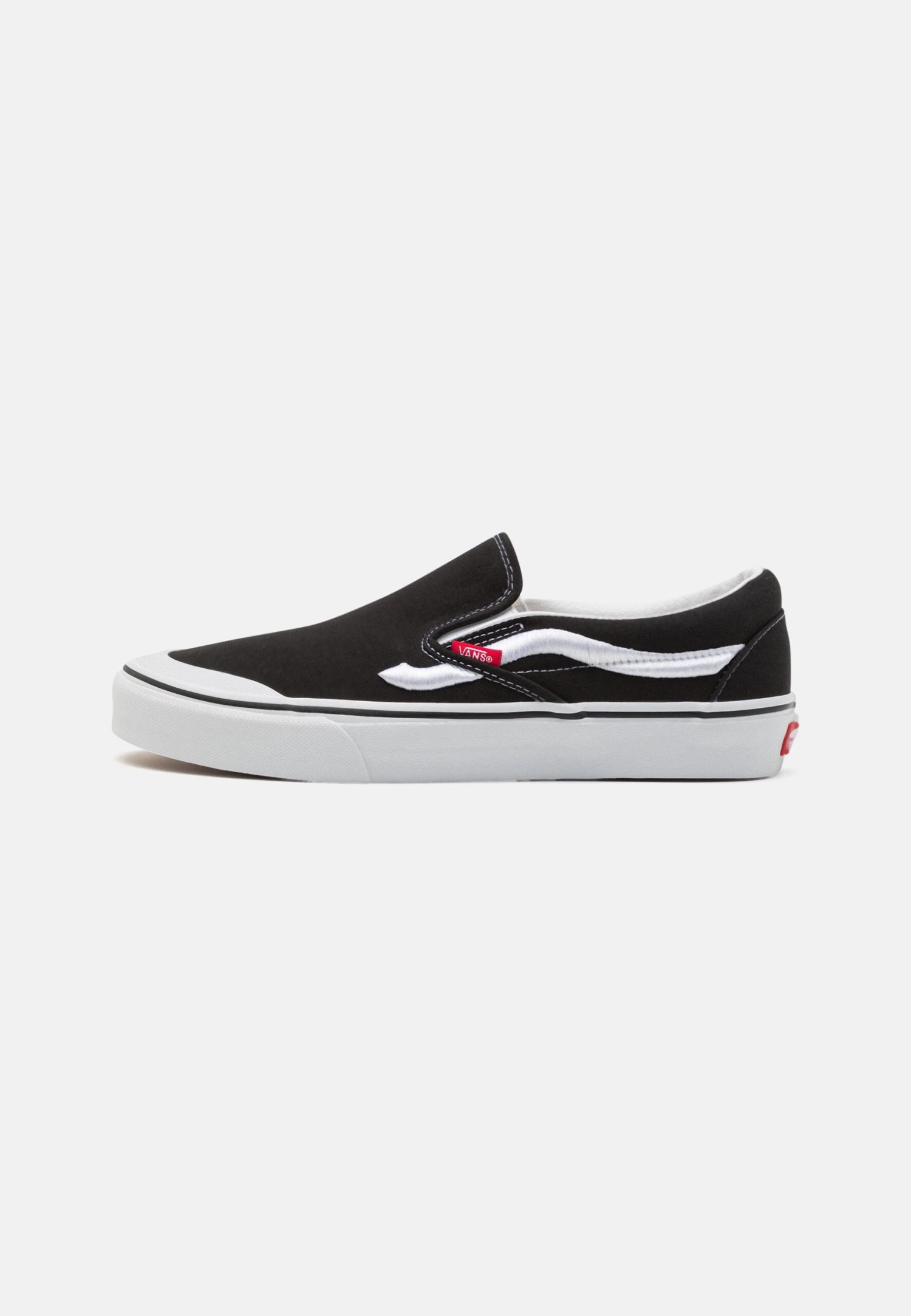 Vans Classic Slip-On Unisex - Sneakers Laag - Black/True White 3 Vans Classic Slip-On Unisex - Sneakers Laag - Black/True White