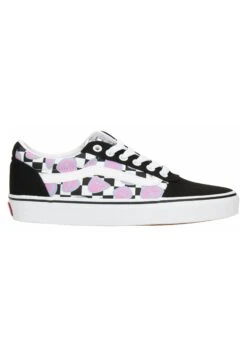 Vans Vn0A5Jlmjbw Ward Happy Checkerboard - Sneakers Laag - Black/White -Vans Schoen 1d1f7fc39d094ac8b98a113a0828b023