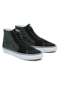 Vans Sk-Hi - Sneakers Hoog - Black Purple 10 Vans Sk-Hi - Sneakers Hoog - Black Purple -Vans Schoen 1d6aae83a8764cd1883394dfefe6fe02