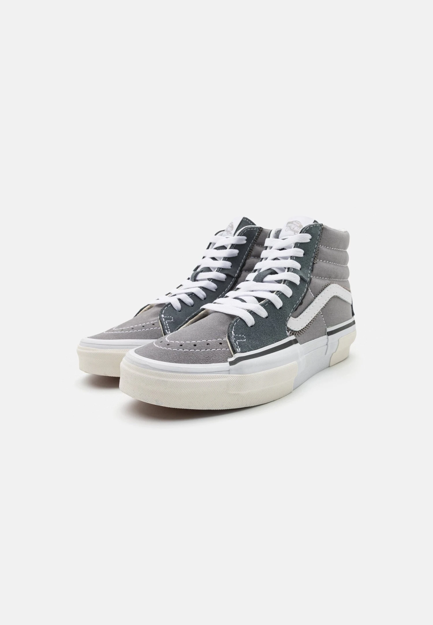 Vans Sk8 Reconstruct Unisex - Sneakers Hoog - Grey 4 Vans Sk8 Reconstruct Unisex - Sneakers Hoog - Grey - Afbeelding 2