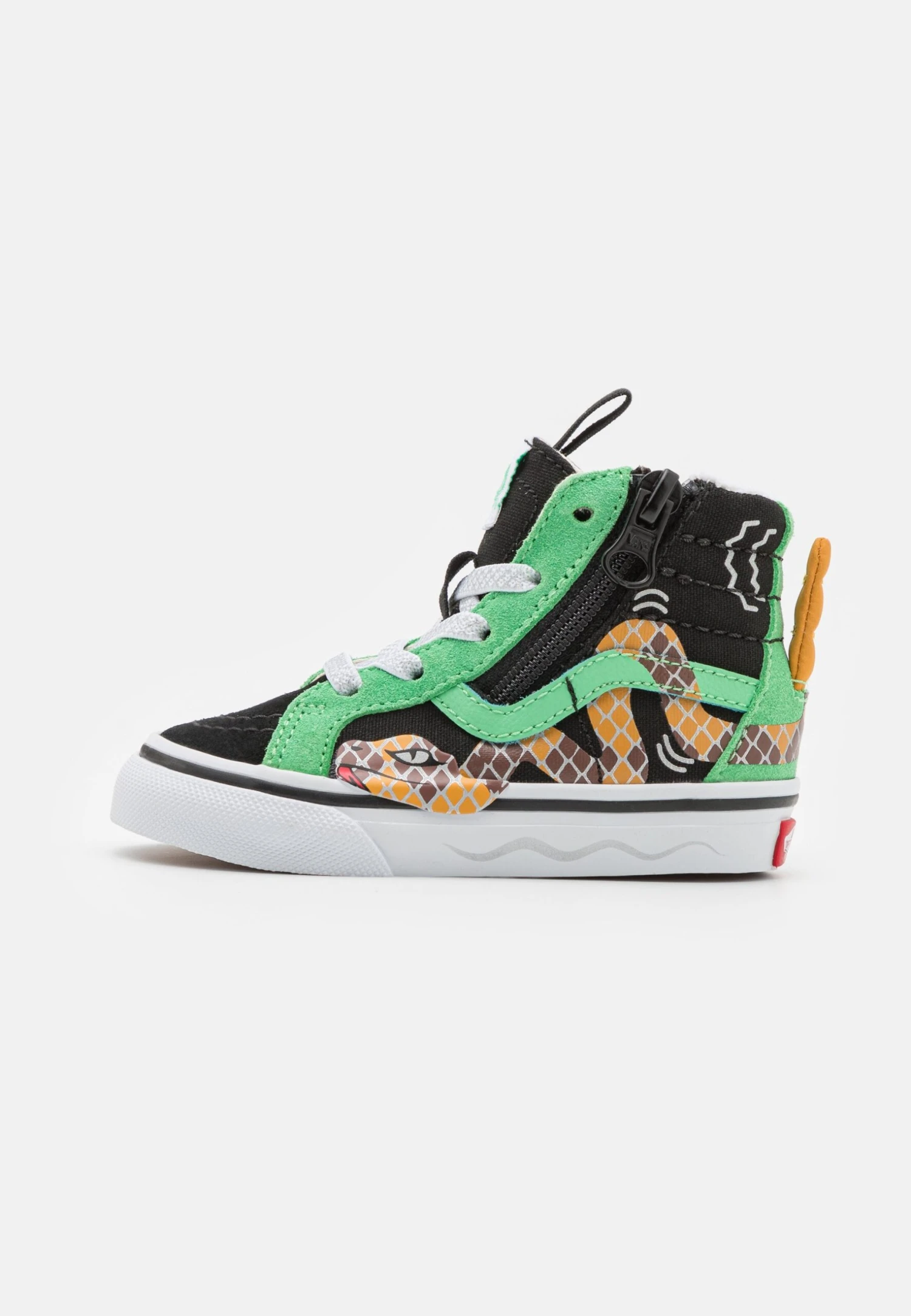 Vans Sk8-Hi Reissue Side Zip Unisex - Sneakers Hoog - Green/Black 3 Vans Sk8-Hi Reissue Side Zip Unisex - Sneakers Hoog - Green/Black