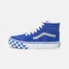 Vans Sk8-Hi Unisex - Sneakers Hoog - Reflective Sidestripe/Checkerboard/Dazzling Blue -Vans Schoen 24e13b5e048c4fe1a6d0cb24c2d9c3c9