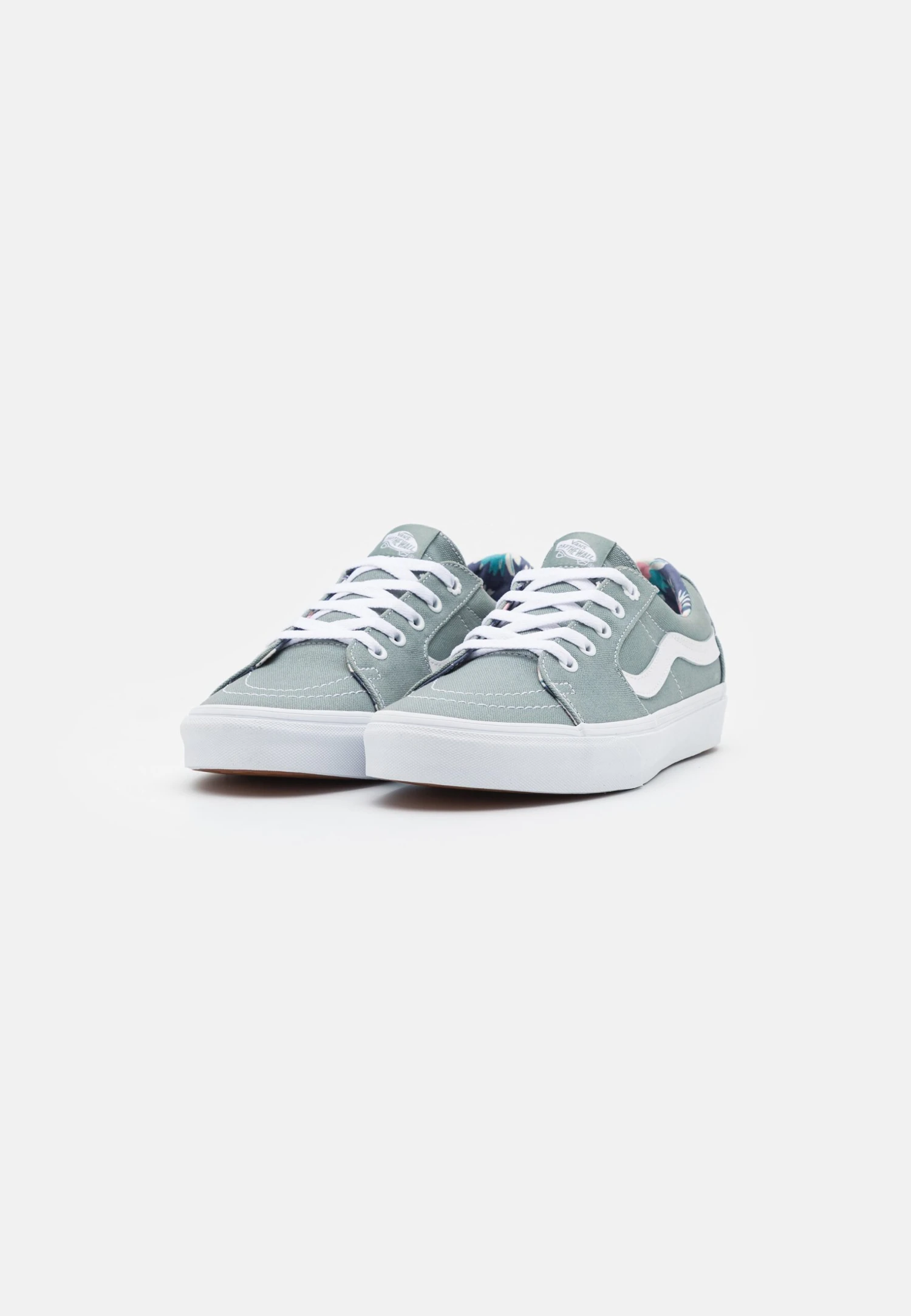 Vans Sk8-Low Unisex - Sneakers Laag - Green Milieu/True White 4 Vans Sk8-Low Unisex - Sneakers Laag - Green Milieu/True White - Afbeelding 2