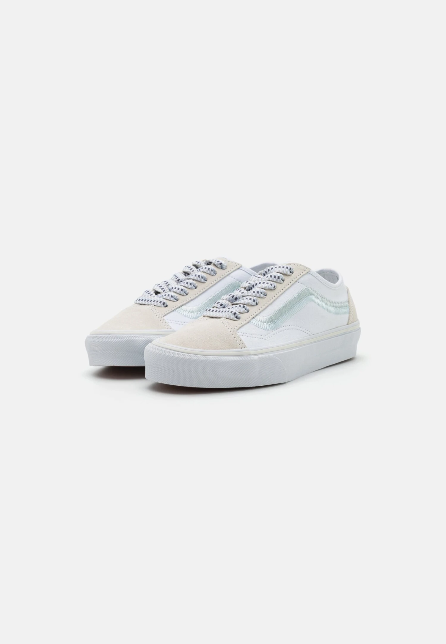 Vans Old Skool Tapered - Sneakers Laag - Embroidery True White 5 Vans Old Skool Tapered - Sneakers Laag - Embroidery True White - Afbeelding 3