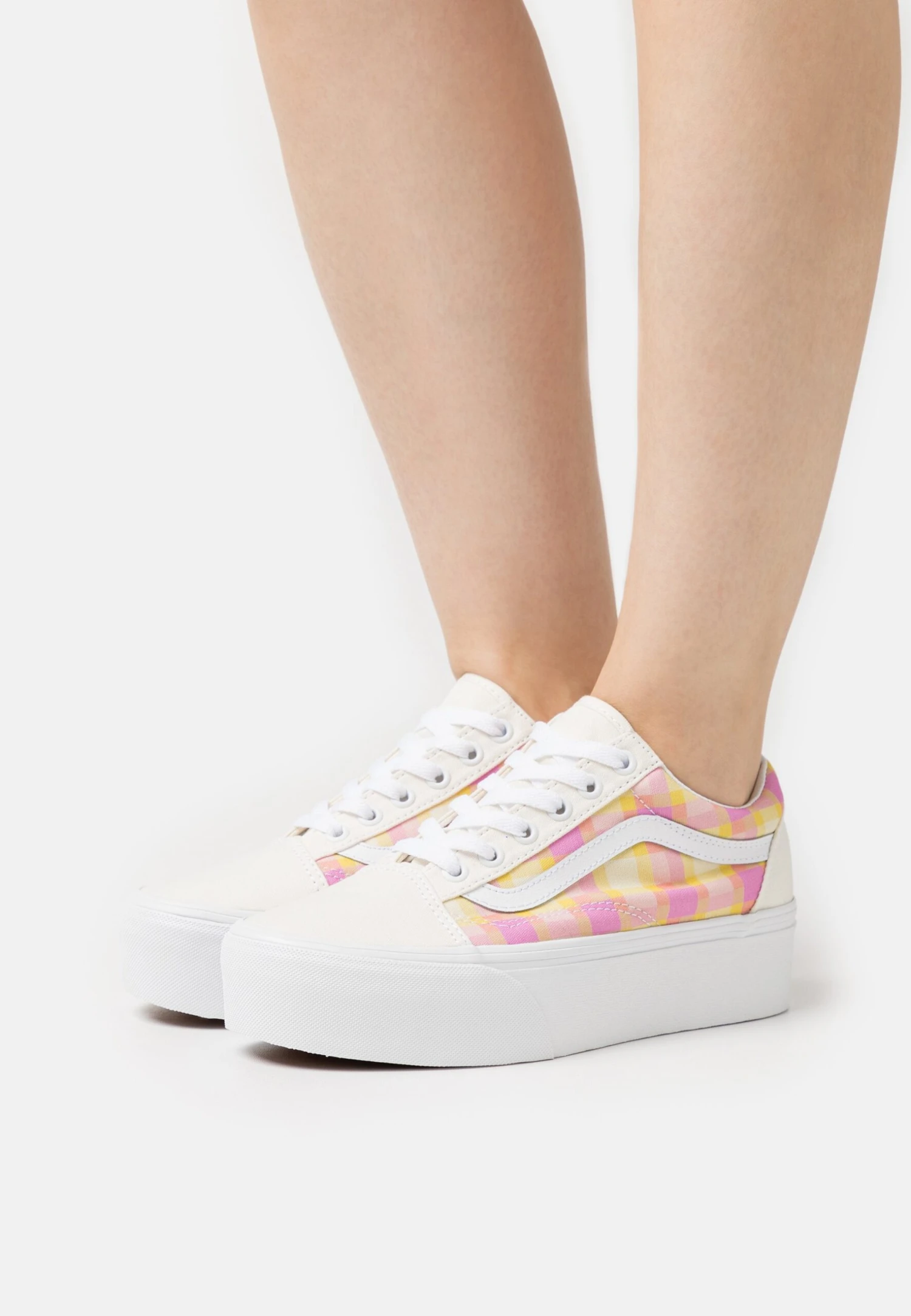 Vans Ua Old Skool Stackform - Sneakers Laag - Pastel Pink 3 Vans Ua Old Skool Stackform - Sneakers Laag - Pastel Pink