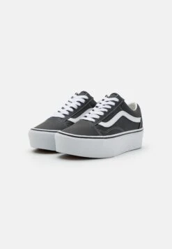 Vans Old Skool Stackform - Sneakers Laag - Black/True White -Vans Schoen 29d9b434a23443e1b8f7b6c1ec79810c