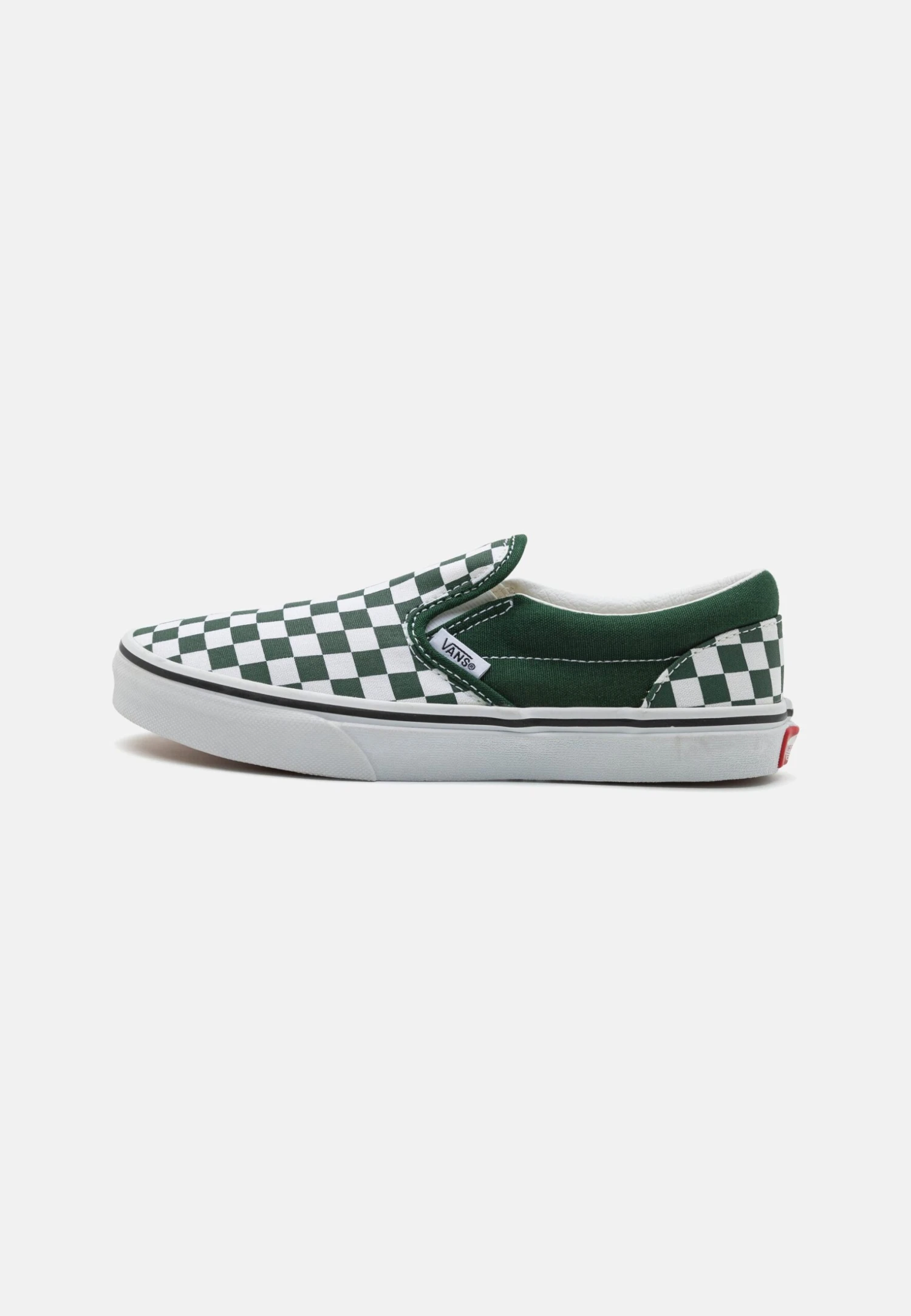 Vans Classic Slip-On Unisex - Instappers - Dark Green/White 3 Vans Classic Slip-On Unisex - Instappers - Dark Green/White