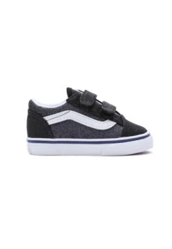 Vans Td Old Skool V - Sneakers Laag - Black Navy -Vans Schoen 2e8f3283f6214c899cc0bf4995b9e59c