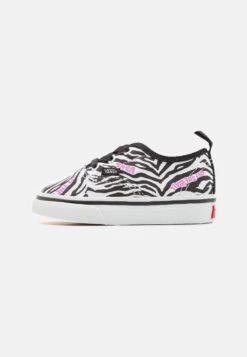 Vans Authentic Elastic Lace- Sneakers Laag - Zebra Daze Black