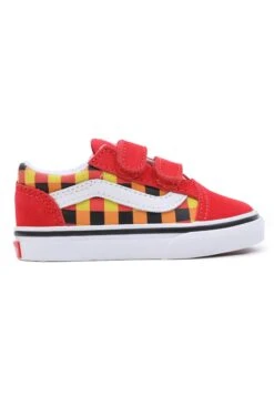 Vans Old Skool Unisex - Sneakers Laag - Medium Red -Vans Schoen 3440f7fcfca74c08a022f5f08d83bfd9