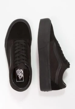 Vans Ua Old Skool Platform - Sneakers Laag - Black -Vans Schoen 3510eaa4d8b34d239311f97c5289994b