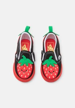 Vans Slip-On V Berry Unisex - Sneakers Laag - Red/Black