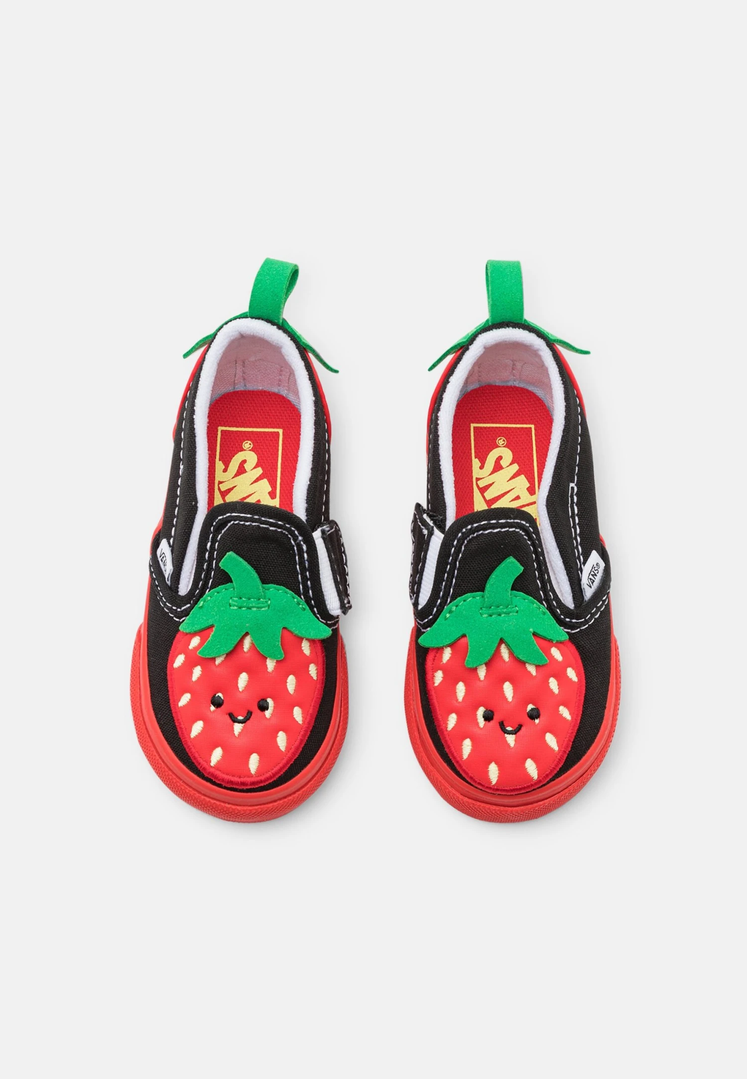 Vans Slip-On V Berry Unisex - Sneakers Laag - Red/Black 3 Vans Slip-On V Berry Unisex - Sneakers Laag - Red/Black