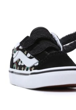 Vans Td Old Skool V - Sneakers Laag - Black Multi -Vans Schoen 36eff89d12de45c9889f49109c3899ad