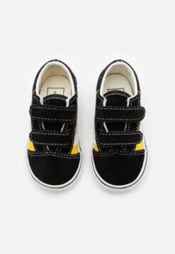 Vans Td Old Skool V - Sneakers Laag - Black/True White -Vans Schoen 40f26cc425ed46539e40d522459ad51c