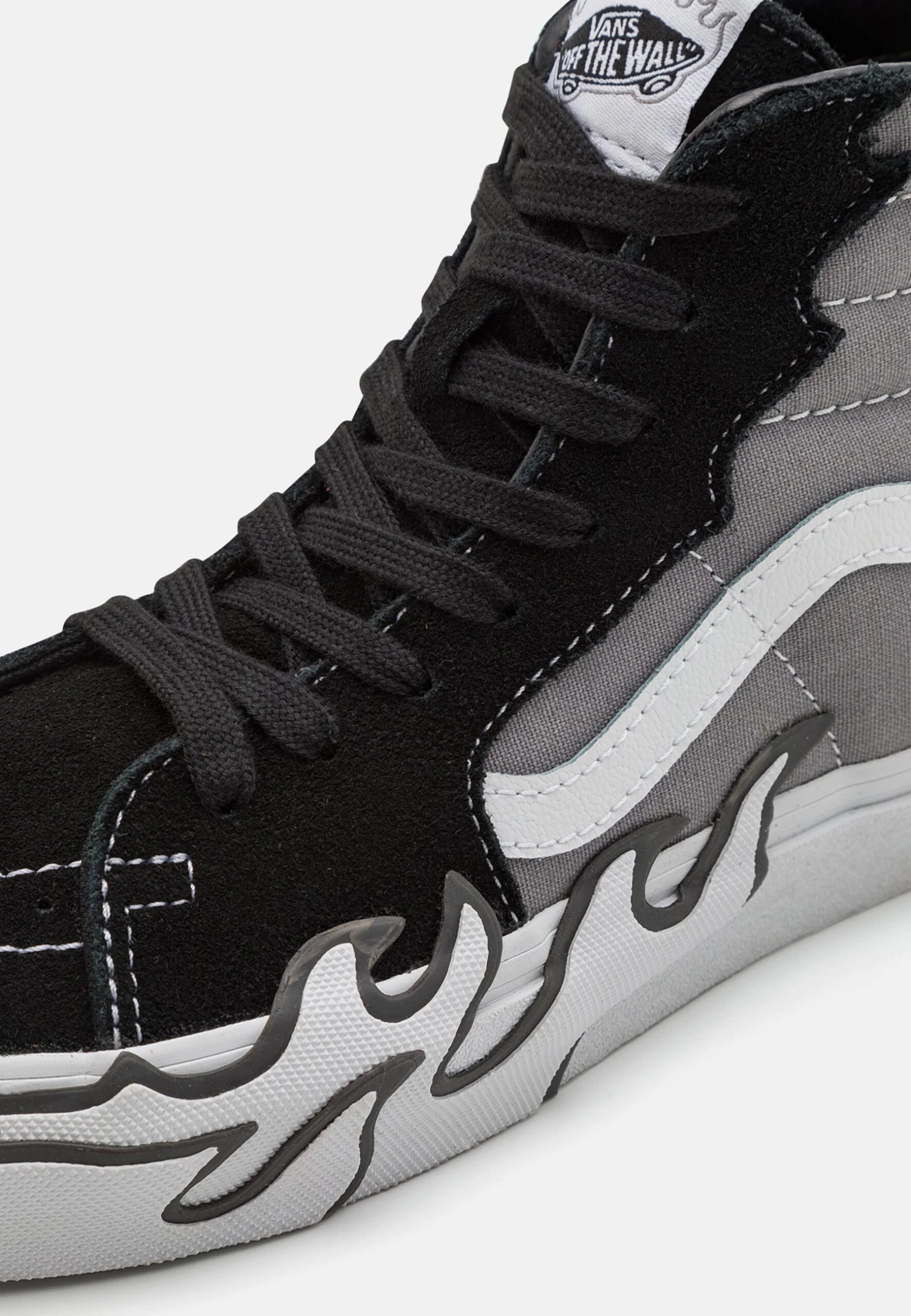 Vans Sk8-Hi Flame Unisex - Sneakers Hoog - Gray 8 Vans Sk8-Hi Flame Unisex - Sneakers Hoog - Gray - Afbeelding 6