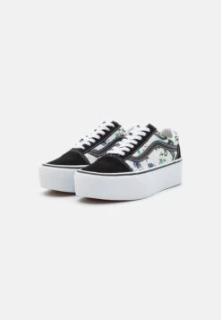 Vans Old Skool Stackform - Sneakers Laag - Paisley Bloom Black/Multi-Coloured -Vans Schoen 442eecb604134d28b9011bc620a14a90