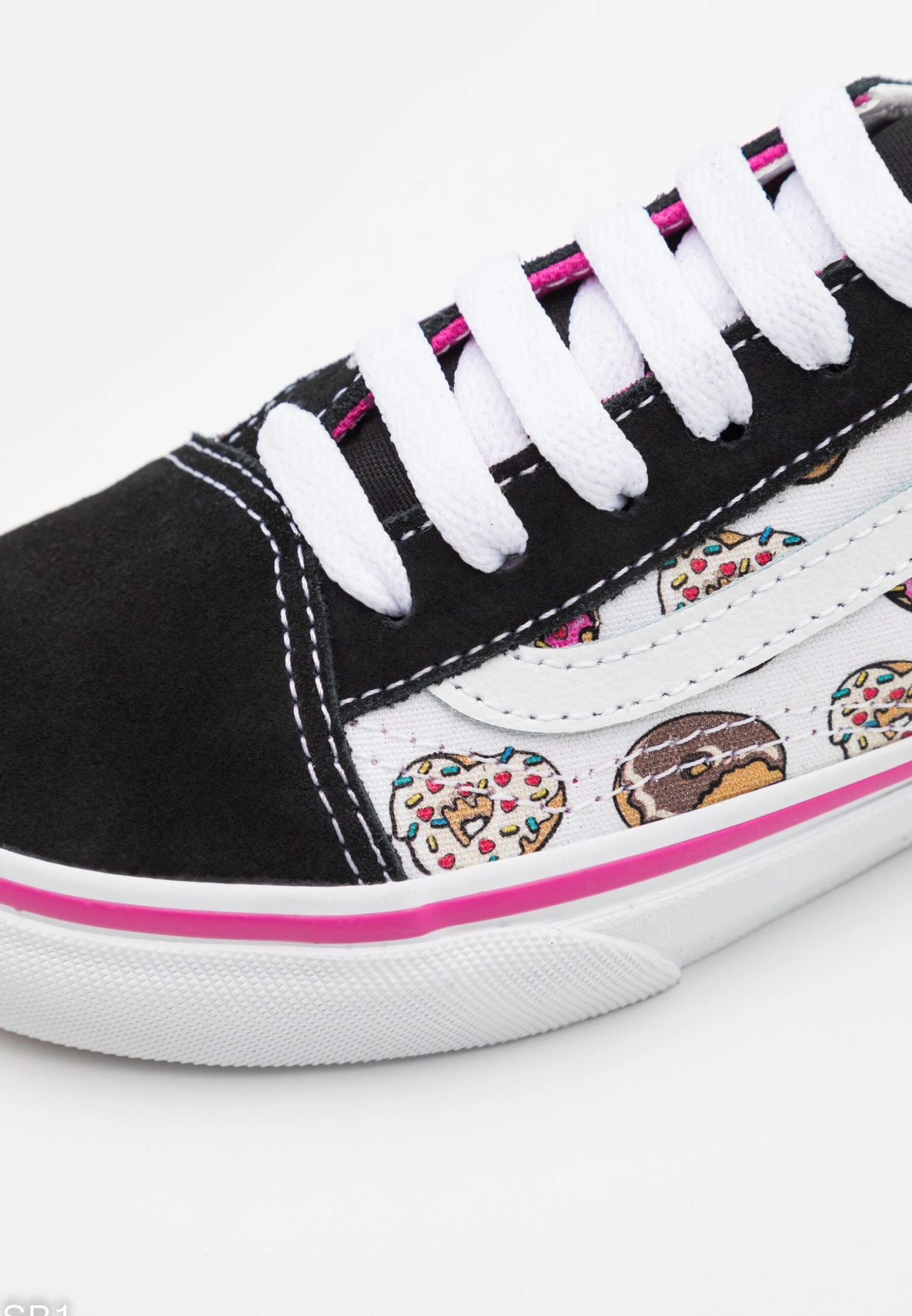 Vans Old Skool Unisex - Sneakers Laag - Black/Pink 7 Vans Old Skool Unisex - Sneakers Laag - Black/Pink - Afbeelding 6