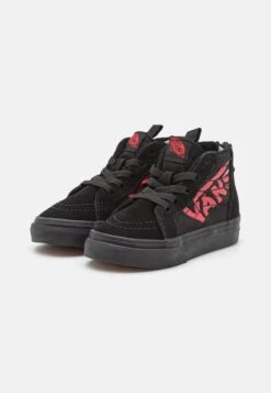Vans Sk8 High Zip Unisex - Skateschoenen - Black/Red 9 Vans Sk8 High Zip Unisex - Skateschoenen - Black/Red -Vans Schoen 45c1800532974a0b9bb71bc3a38edb36