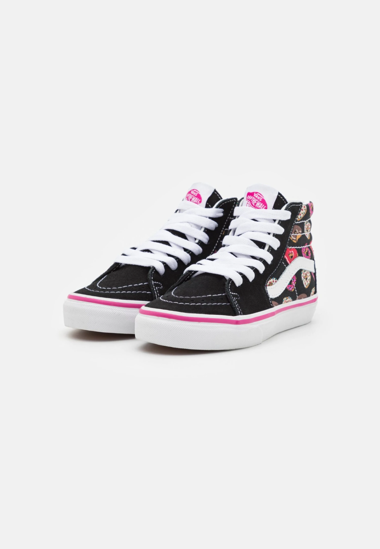 Vans Sk8-Hi Unisex - Sneakers Hoog - Black/Pink 4 Vans Sk8-Hi Unisex - Sneakers Hoog - Black/Pink - Afbeelding 2