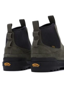 Vans Ua Colfax- Enkellaarsjes Met Plateauzool - Olive/Black -Vans Schoen 48ba03a52b00436c848eb04a07ca4565