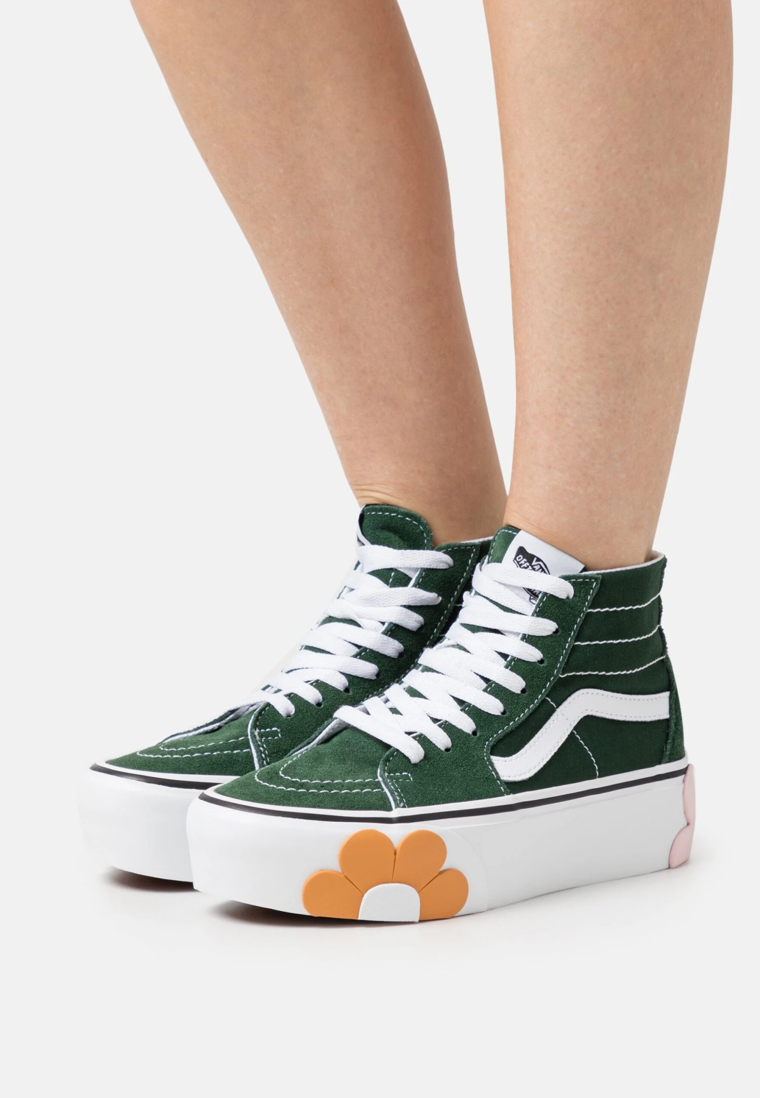 Vans Sk8 Tapered Stackform - Sneakers Hoog - Green/Multi-Coloured 3 Vans Sk8 Tapered Stackform - Sneakers Hoog - Green/Multi-Coloured