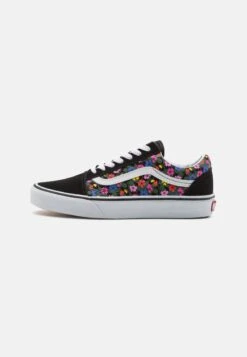 Vans Old Skool- Sneakers Laag - Floral Black/White -Vans Schoen 50828378e00a410fa535309c4304e5b2