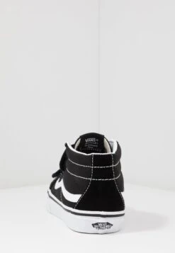 Vans Sk8 Mid Reissue Unisex - Sneakers Hoog - Black/True White -Vans Schoen 5477ae02f3db443293d48bb3830cbbad