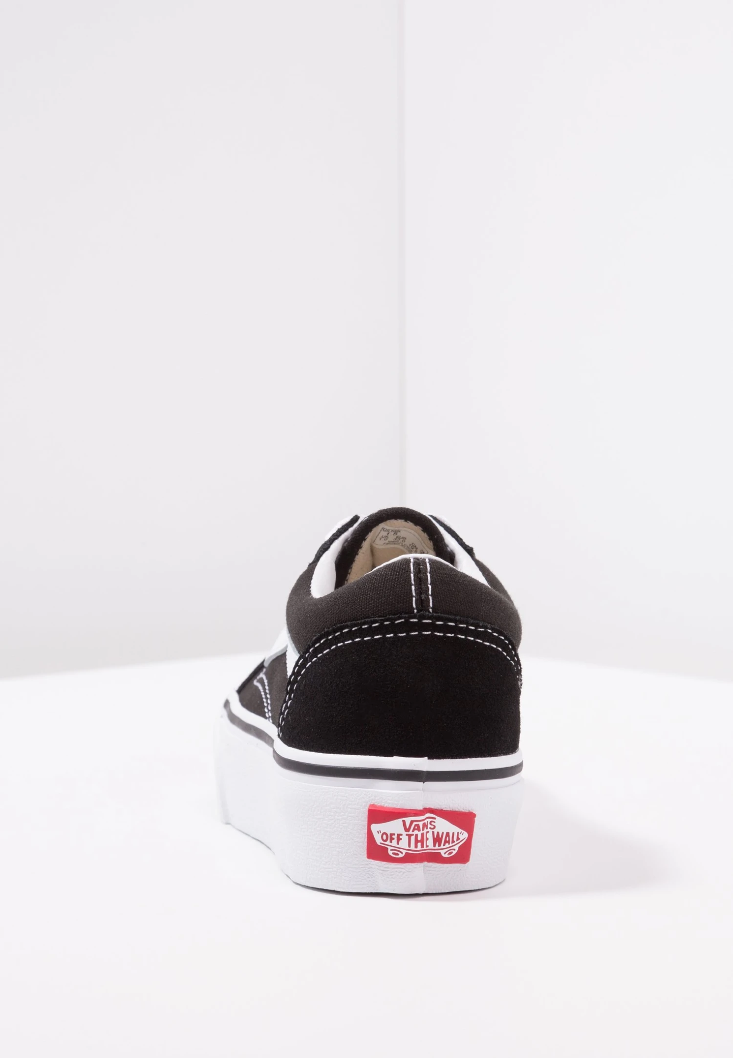 Vans Old Skool Platform Unisex - Sneakers Laag - Black/True White 7 Vans Old Skool Platform Unisex - Sneakers Laag - Black/True White - Afbeelding 5