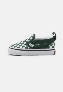 Vans Slip-On Unisex - Sneakers Laag - Dark Green/White