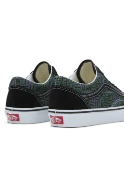 Vans Ua Old Skool Unisex - Sneakers Laag - Black Purple -Vans Schoen 5726b731179e4e34bbfaec197f3ec1f5