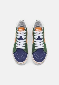 Vans Sk8-Hi Unisex - Sneakers Hoog - Multi-Coloured/True White -Vans Schoen 579e6e3819d94230871bd98d90d73a57