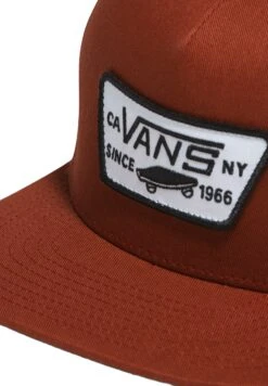 Vans Full Patch Snapback - Pet - Burnt Henna -Vans Schoen 5d2ca2edd98b484d9815746cf4c656a5