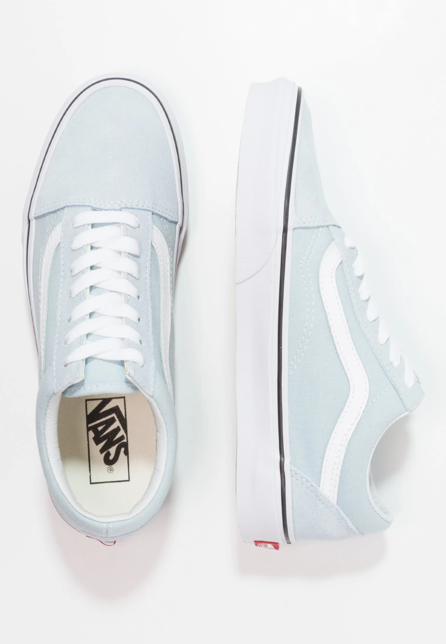 Vans Ua Old Skool - Sneakers Laag - Baby Blue/True White 6 Vans Ua Old Skool - Sneakers Laag - Baby Blue/True White - Afbeelding 4